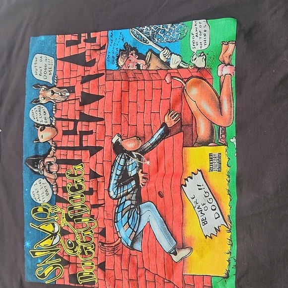 Snoop Dogg Graphic Black T-Shirt - Picture 2 of 5